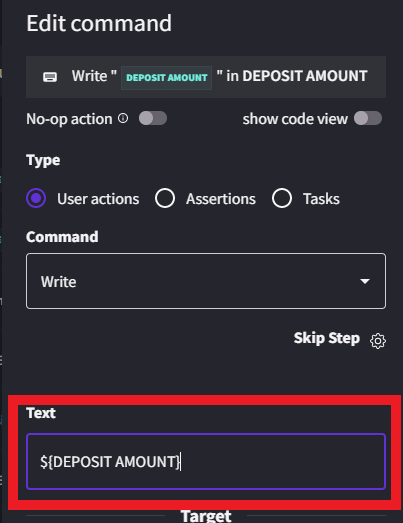 Click to view full size image Inline Parameters
